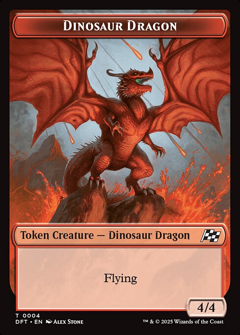 Dinosaur Dragon highlighted card art