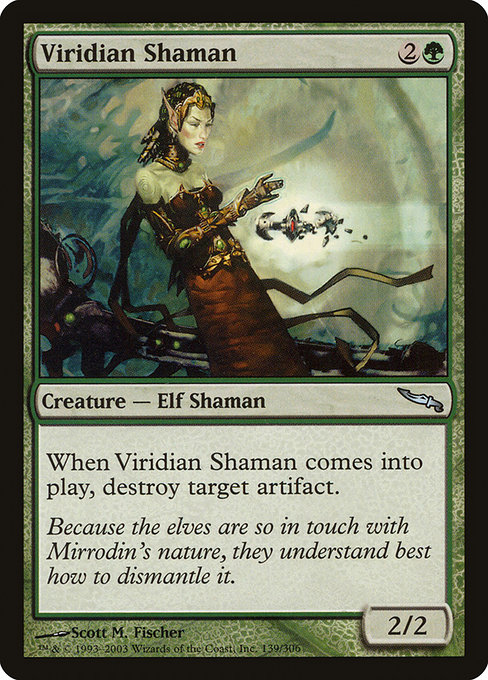 Viridian Shaman from Mirrodin