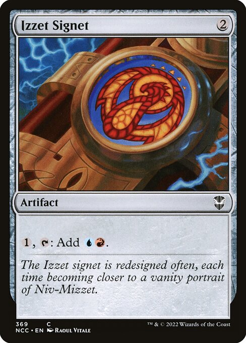 Izzet Signet from New Capenna Commander