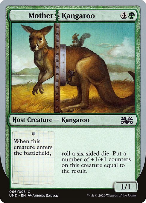 Mother Kangaroo highlighted card art