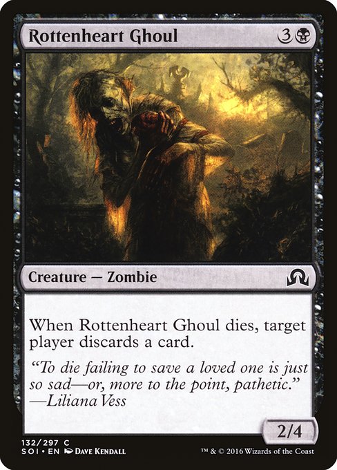 Rottenheart Ghoul highlighted card art