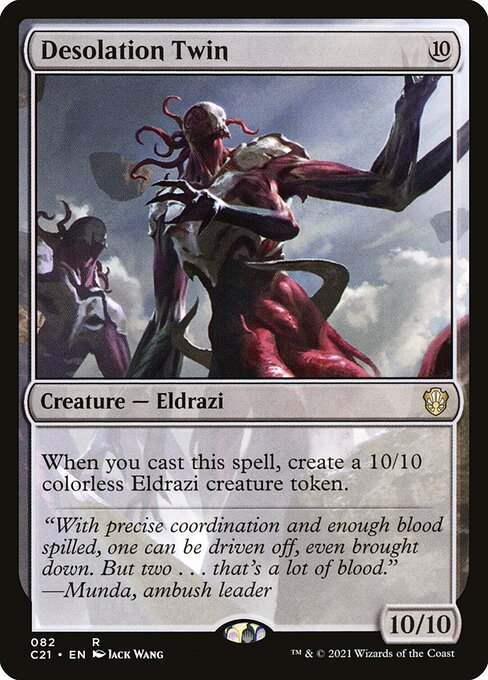 Desolation Twin highlighted card art