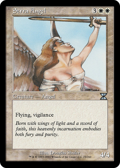 Serra Angel from Masters Edition IV