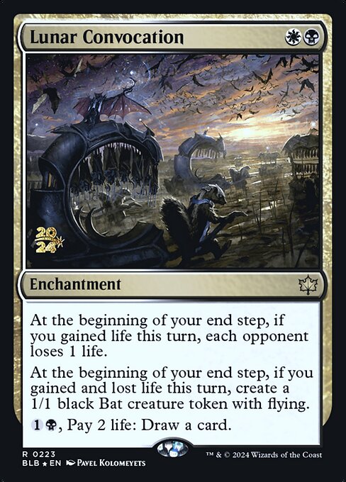 Lunar Convocation from Bloomburrow Promos