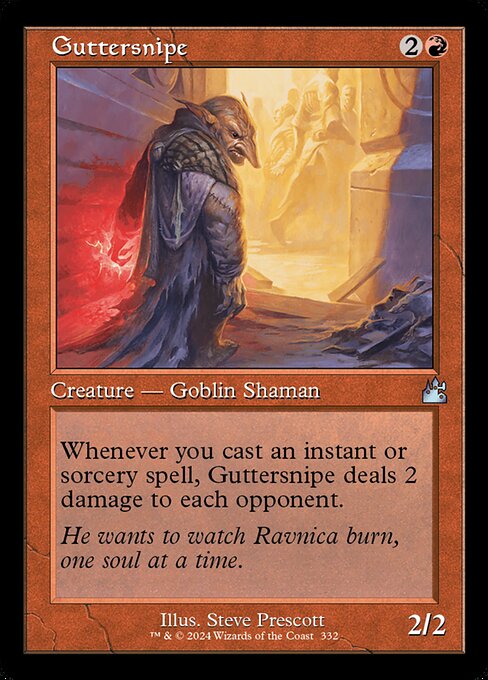 Guttersnipe from Ravnica Remastered