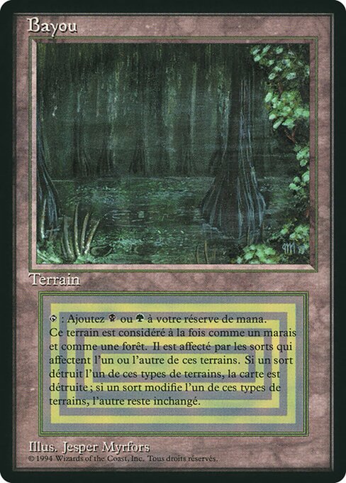 Bayou from Foreign Black Border