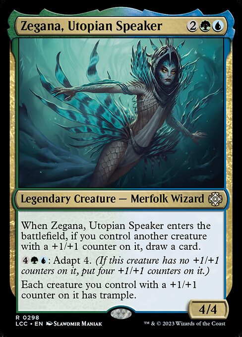 Zegana, Utopian Speaker highlighted card art