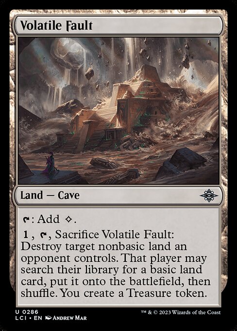 Volatile Fault from The Lost Caverns of Ixalan