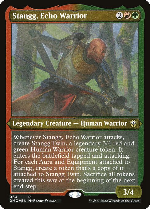 Stangg, Echo Warrior from Dominaria United Commander