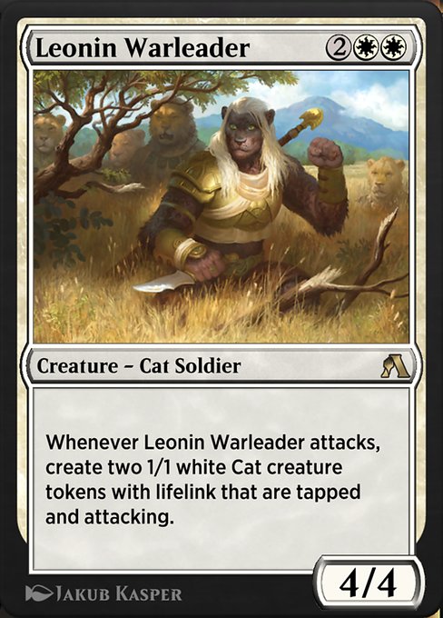 Leonin Warleader from Arena Beginner Set