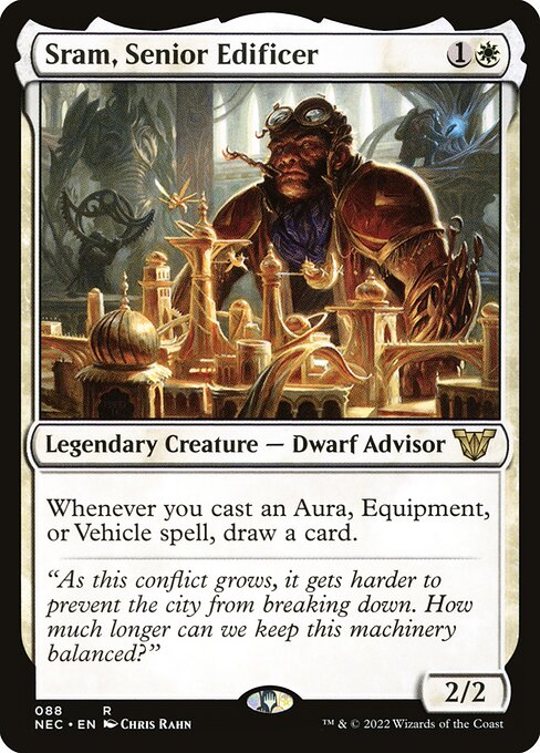 Sram, Senior Edificer from Neon Dynasty Commander
