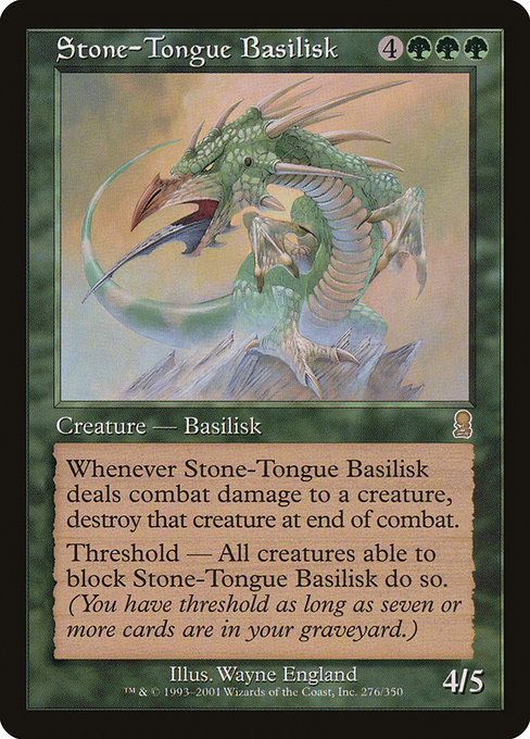 Stone-Tongue Basilisk from Odyssey