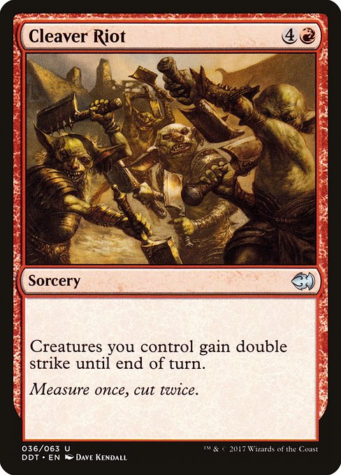 Cleaver Riot highlighted card art