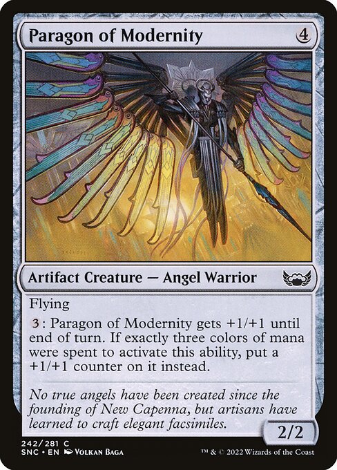 Paragon of Modernity highlighted card art