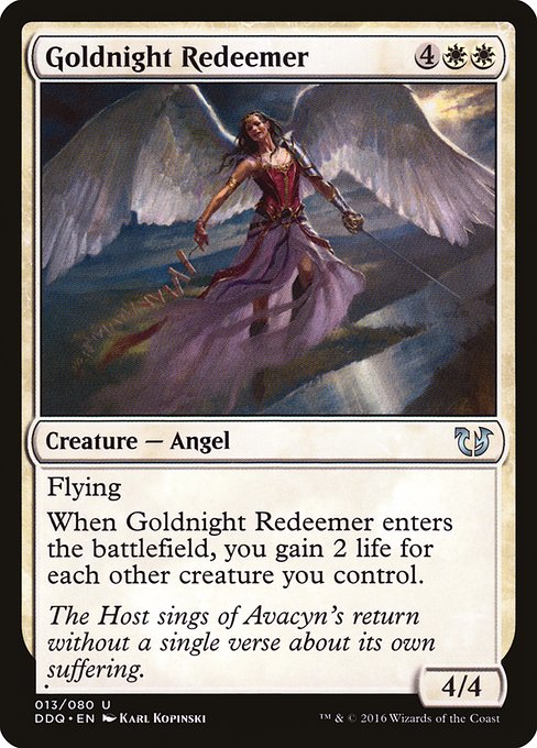 Goldnight Redeemer highlighted card art