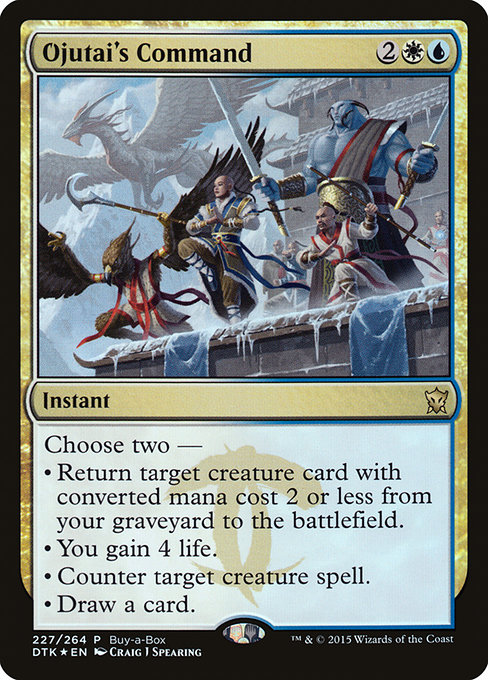 Ojutai's Command from Dragons of Tarkir Promos