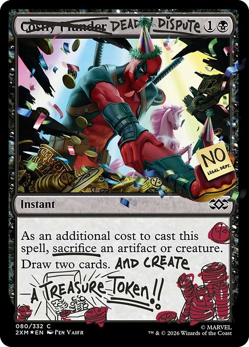 Deadly Dispute from Secret Lair Drop
