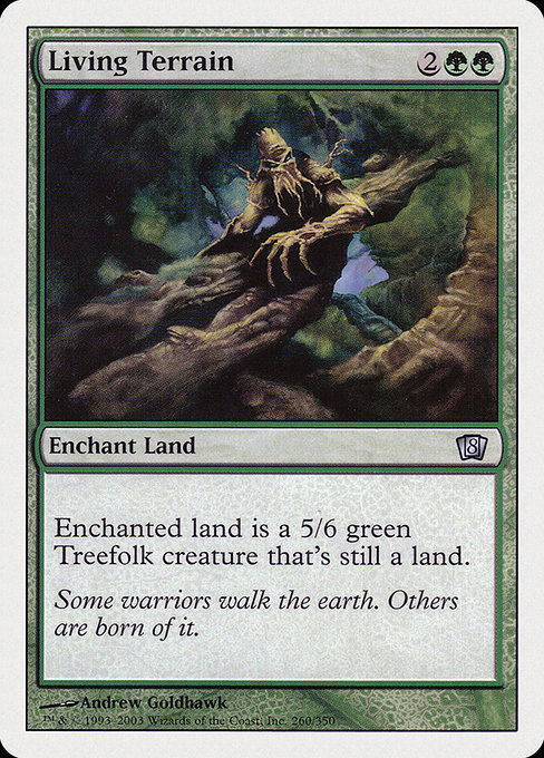 Living Terrain highlighted card art