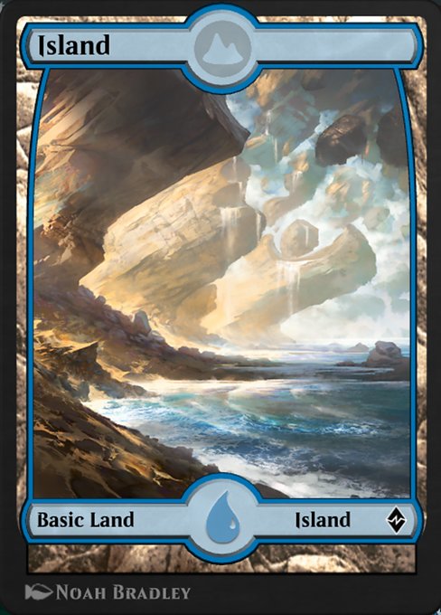 Island from MTG Arena Promos