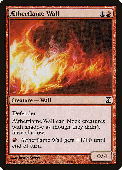 Aetherflame Wall highlighted card art