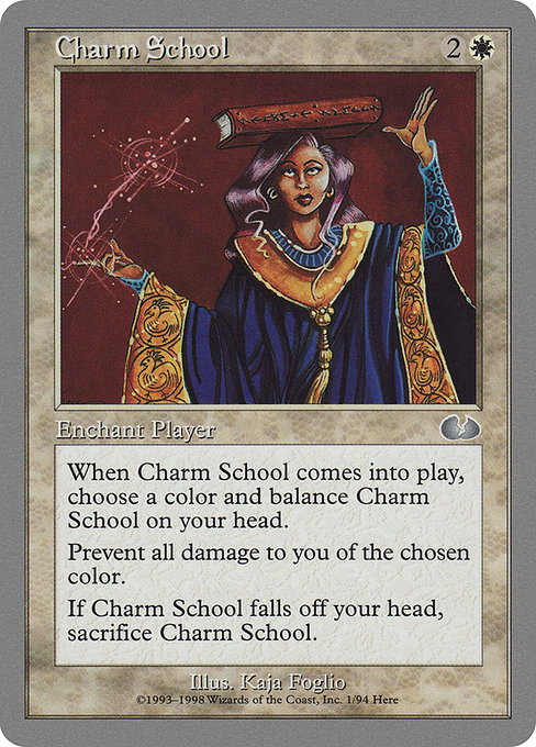 Charm School highlighted card art