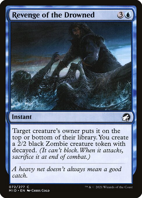 Revenge of the Drowned from Innistrad: Midnight Hunt