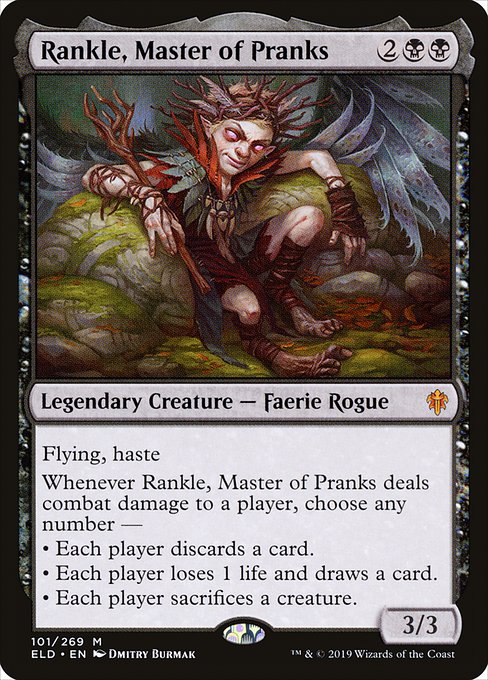 Rankle, Master of Pranks from Throne of Eldraine