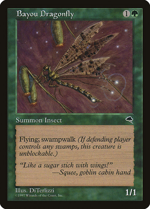 Bayou Dragonfly highlighted card art