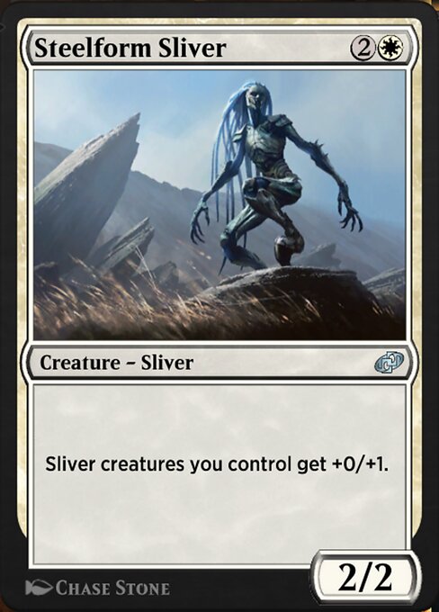 Steelform Sliver highlighted card art