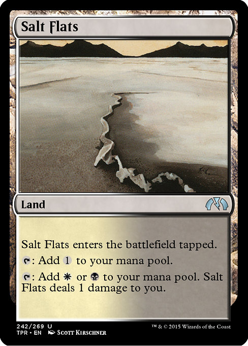 Salt Flats highlighted card art