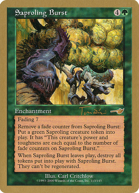 Saproling Burst from World Championship Decks 2001