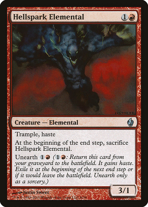Hellspark Elemental from Premium Deck Series: Fire and Lightning