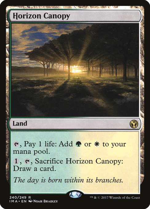 Horizon Canopy from Iconic Masters