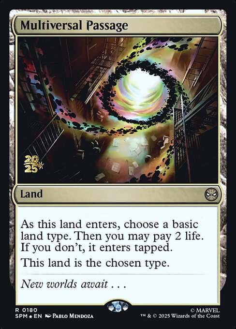 Multiversal Passage highlighted card art