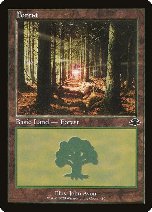 Forest from Dominaria Remastered
