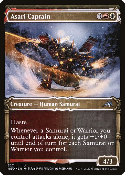 Asari Captain from Kamigawa: Neon Dynasty