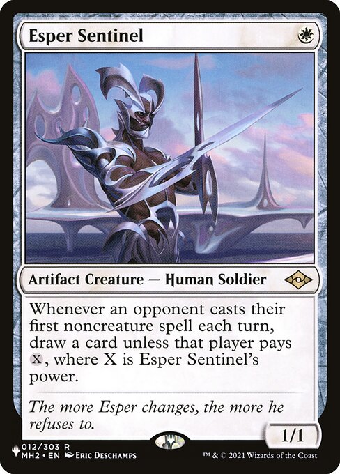 Esper Sentinel from The List