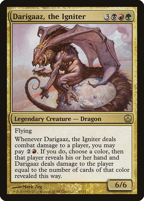 Darigaaz, the Igniter highlighted card art