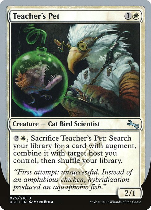 Teacher's Pet highlighted card art