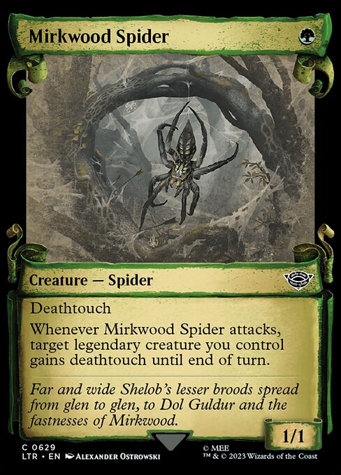Mirkwood Spider highlighted card art