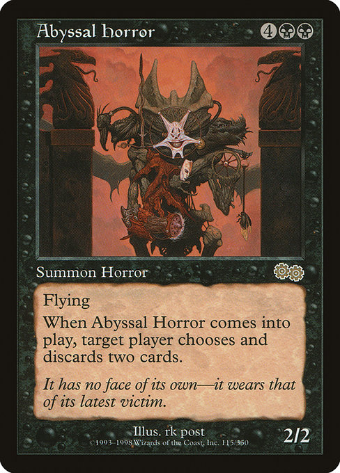 Abyssal Horror from Urza's Saga