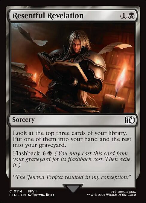 Resentful Revelation highlighted card art