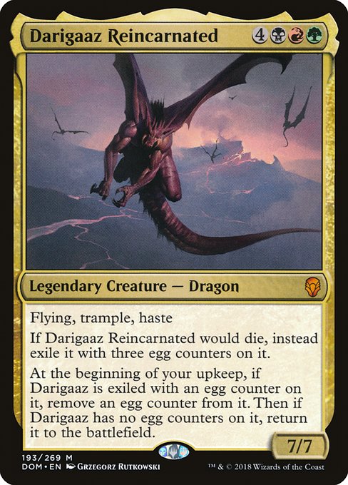 Darigaaz Reincarnated highlighted card art