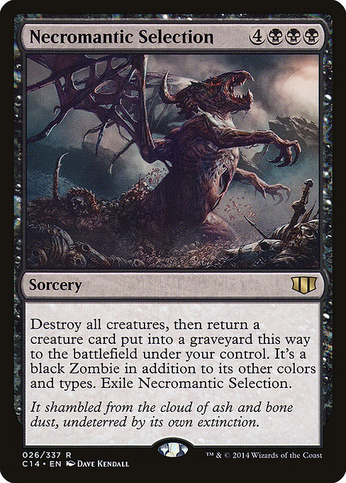 Necromantic Selection from Commander 2014