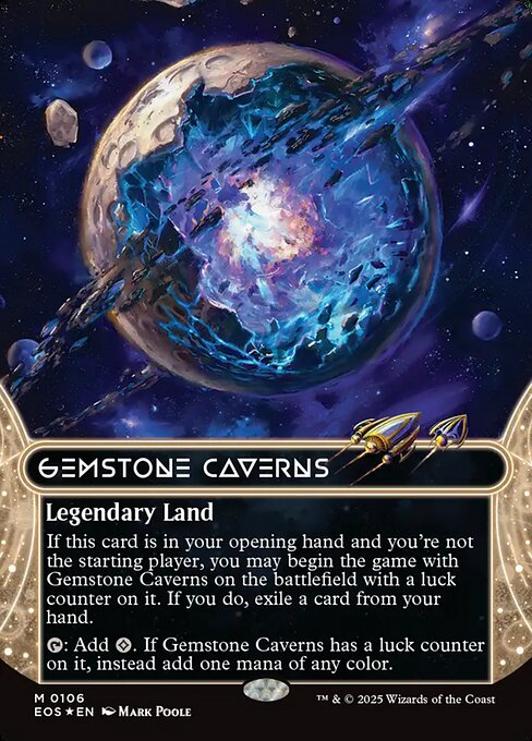 Gemstone Caverns from Edge of Eternities: Stellar Sights