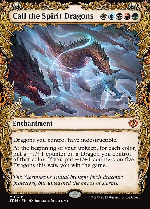 Call the Spirit Dragons from Tarkir: Dragonstorm