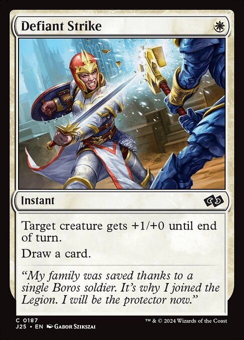 Defiant Strike highlighted card art