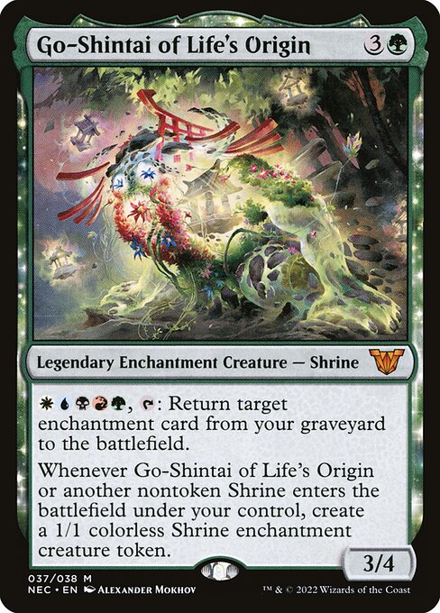 Go-Shintai of Life's Origin from Neon Dynasty Commander