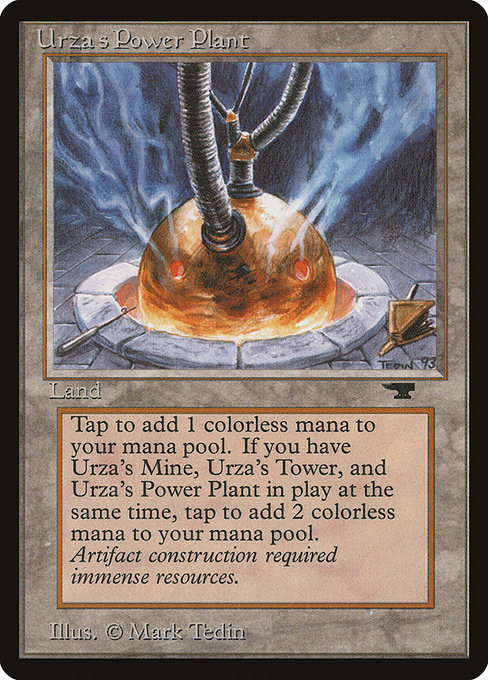 Urza's Power Plant from Antiquities