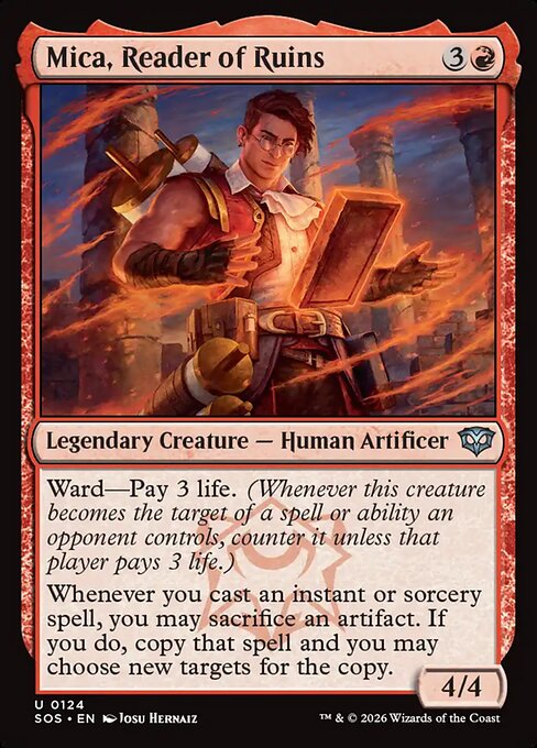 Mica, Reader of Ruins from Secrets of Strixhaven